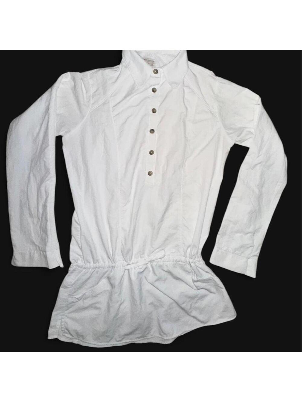 Columbia PFG White Performance Fishing Shirt Women’s XS